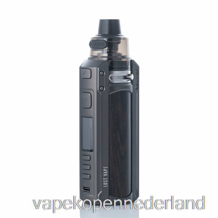 Vape Nederland Verloren Vape Ursa Quest 100w Pod Mod Kit Gunmetal / Ebbenhout